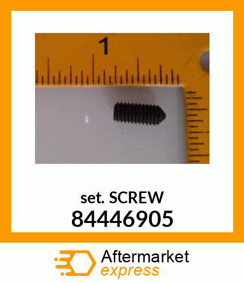 SET SCREW 84446905