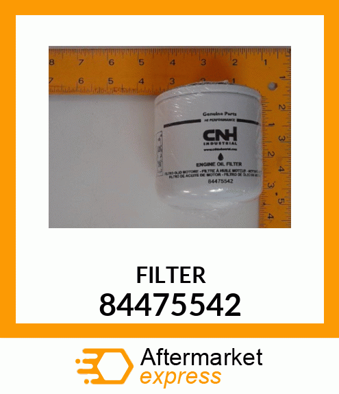 Filter Suitable 3I1603BQ 84475542