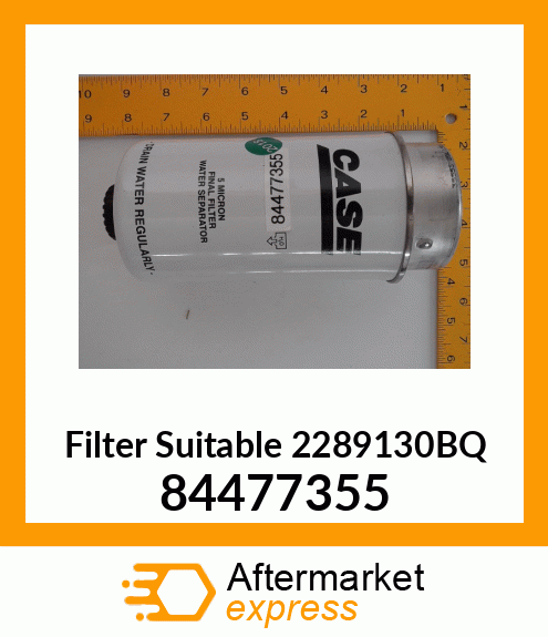 Filter Suitable 2289130BQ 84477355