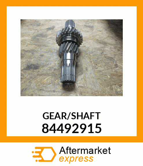 GEAR/SHAFT 84492915