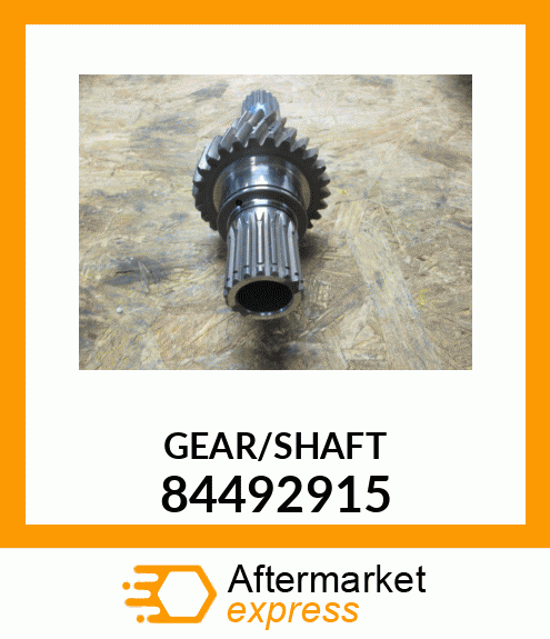 GEAR/SHAFT 84492915