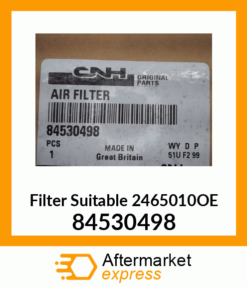 Filter Suitable 2465010OE 84530498