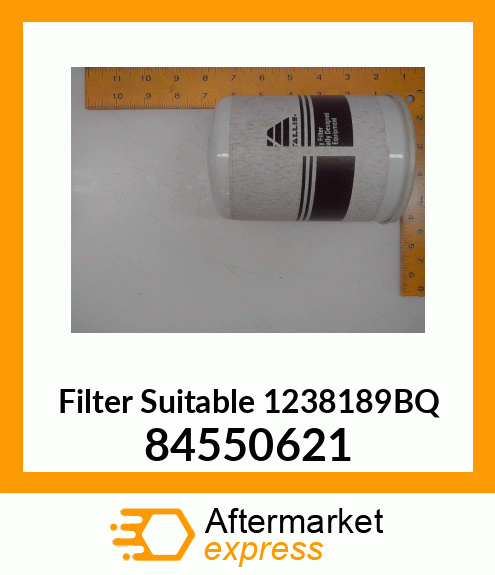 Filter Suitable 1238189BQ 84550621