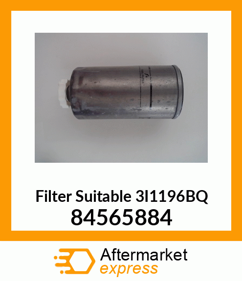 Filter Suitable 3I1196BQ 84565884