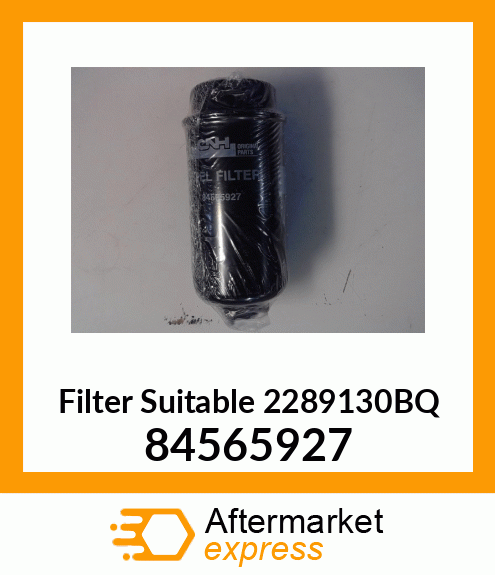 Filter Suitable 2289130BQ 84565927