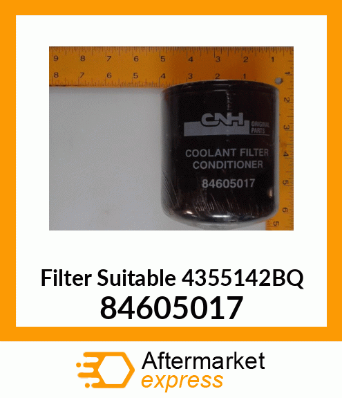 Filter Suitable 4355142BQ 84605017