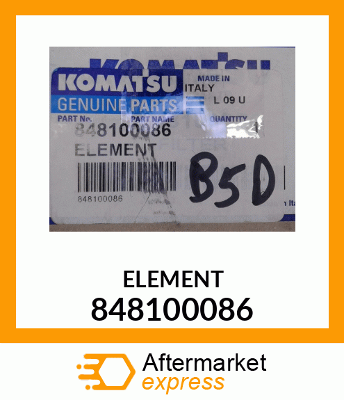 ELEMENT 848100086