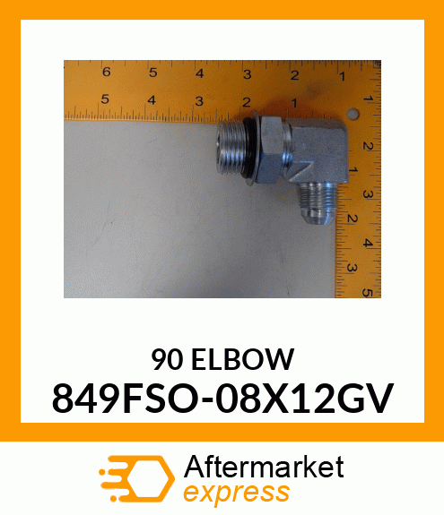 90 ELBOW 849FSO-08X12GV