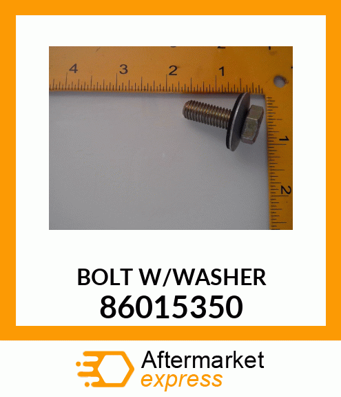 BOLT W/WASHER 86015350