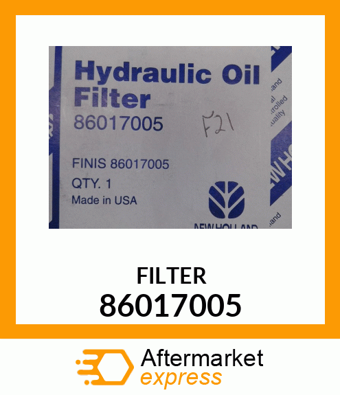 FILTER 86017005