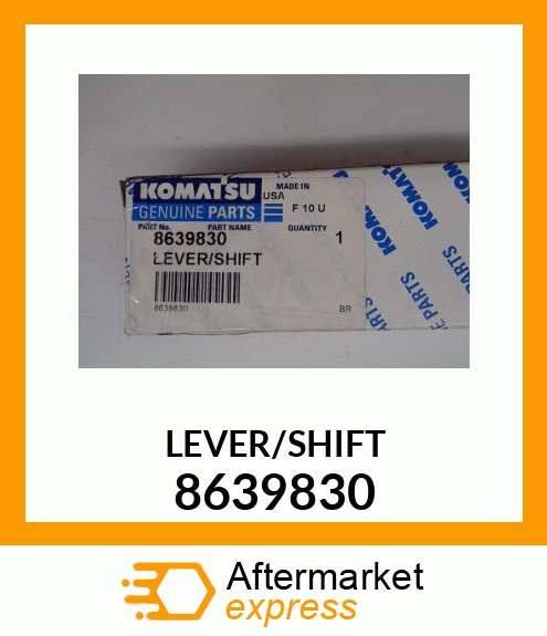 LEVER/SHIFT 8639830