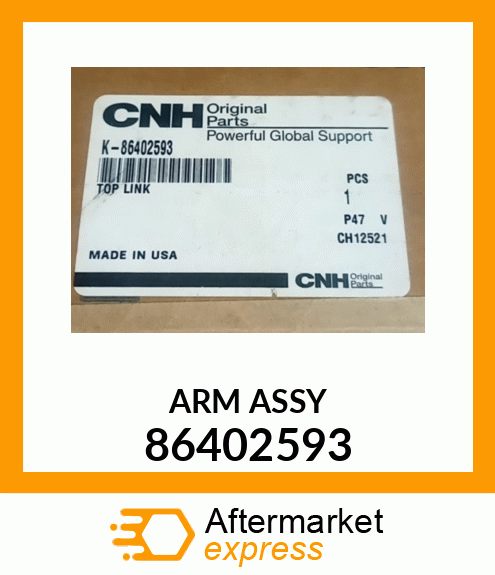 ARM ASSY 86402593