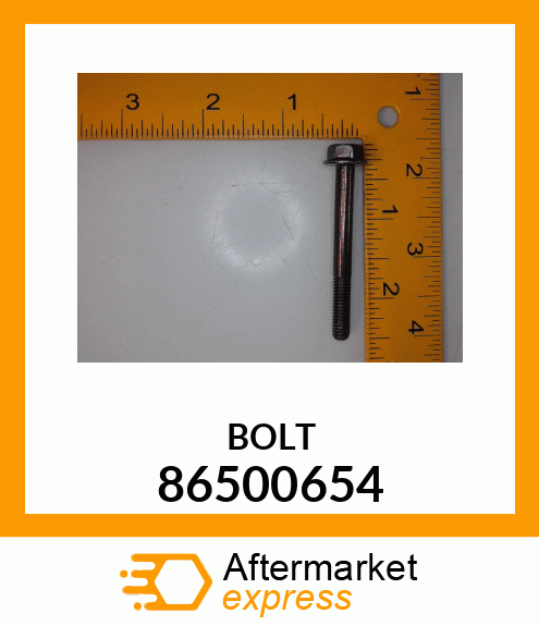 BOLT 86500654