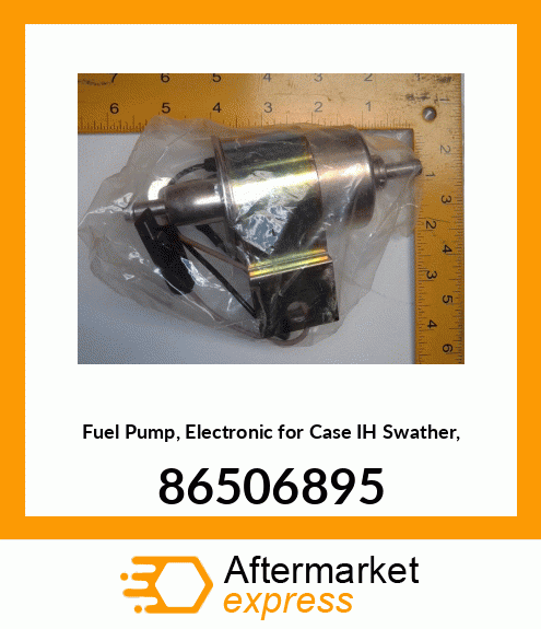 Fuel Pump, Electronic for IH Swather, 86506895 86506895