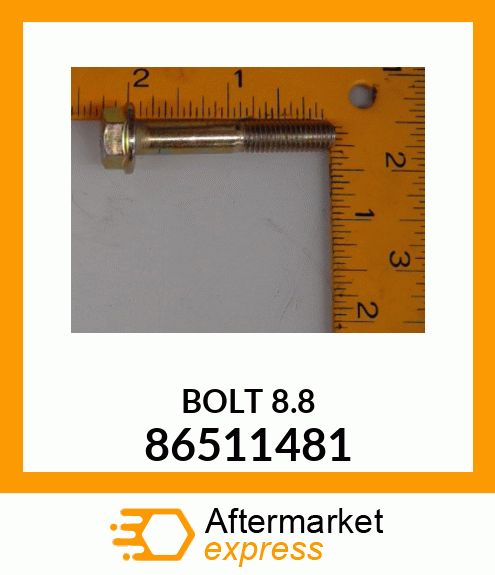 BOLT 8.8 86511481