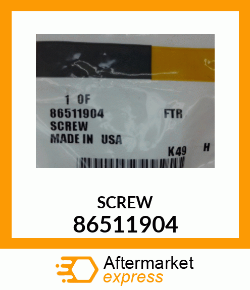 SCREW 86511904