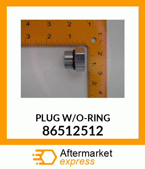 PLUG W/O-RING 86512512