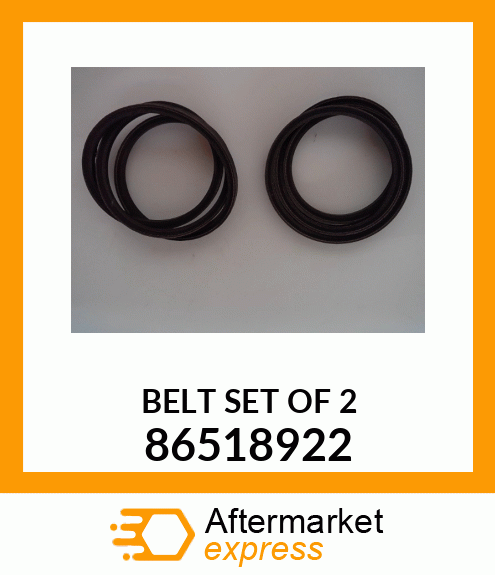 BELT SET OF 2 86518922