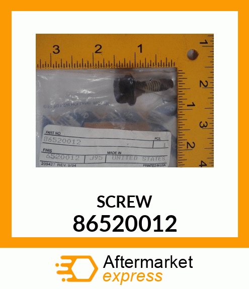 SCREW 86520012