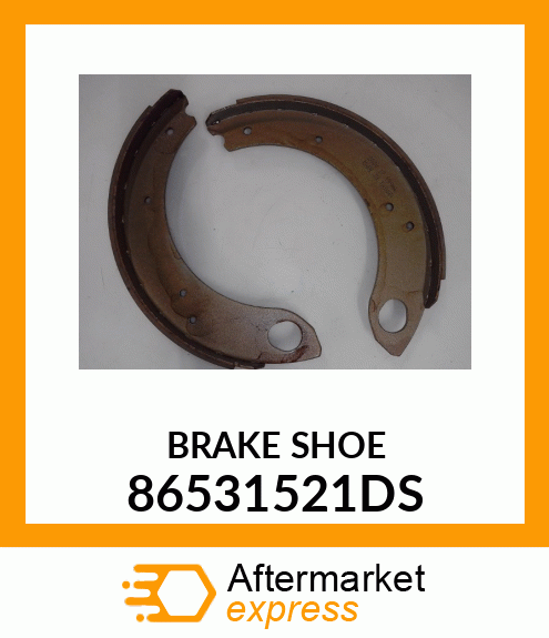 BRAKE SHOE 86531521DS