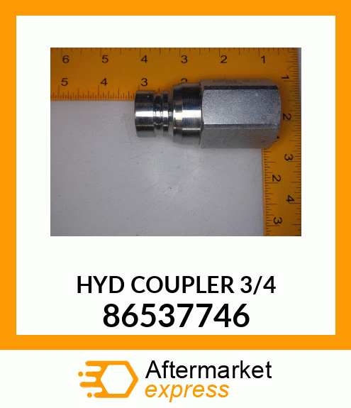 HYD COUPLER 3/4 86537746