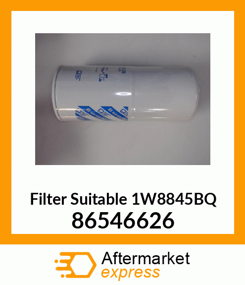 Filter Suitable 1W8845BQ 86546626