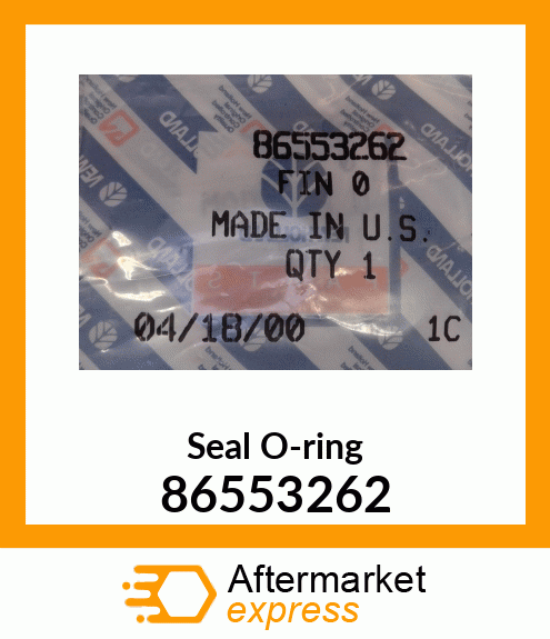 Seal O-ring 86553262