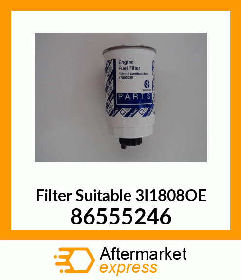 Filter Suitable 3I1808OE 86555246