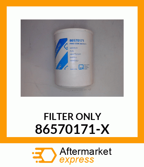 FILTER ONLY 86570171-X