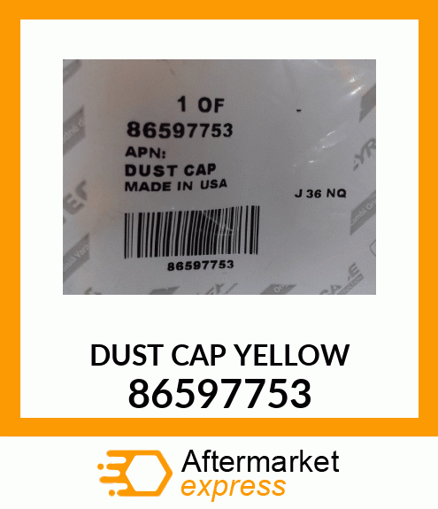 DUST CAP YELLOW 86597753