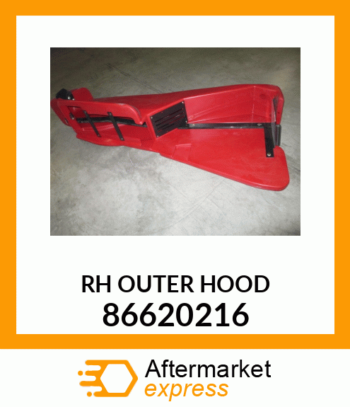 RH OUTER HOOD 86620216