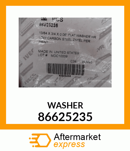 WASHER 86625235