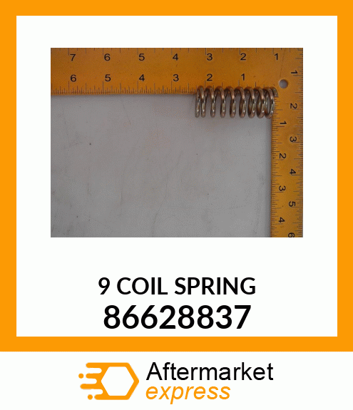 9 COIL SPRING 86628837