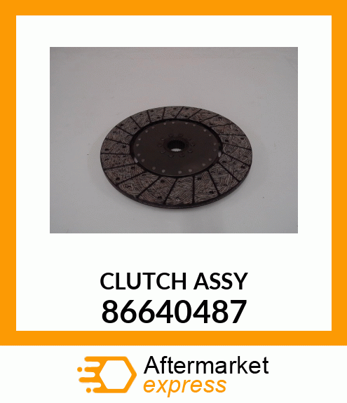 CLUTCH ASSY 86640487