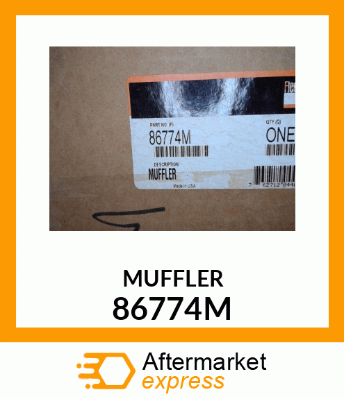 MUFFLER 86774M