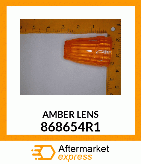 AMBER LENS 868654R1