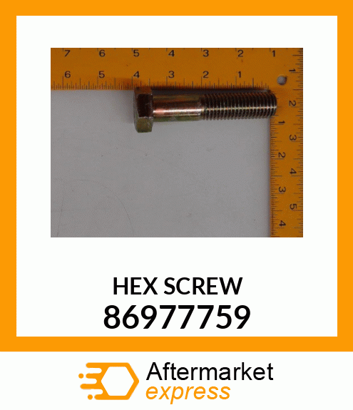 HEX SCREW 86977759