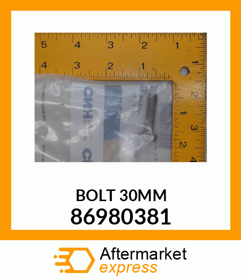 BOLT 30MM 86980381