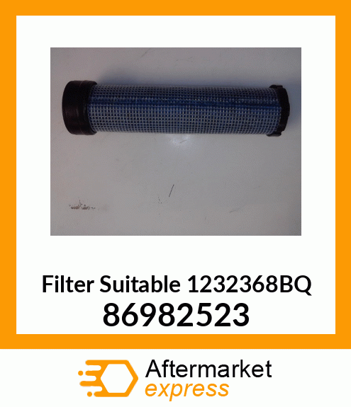 Filter Suitable 1232368BQ 86982523