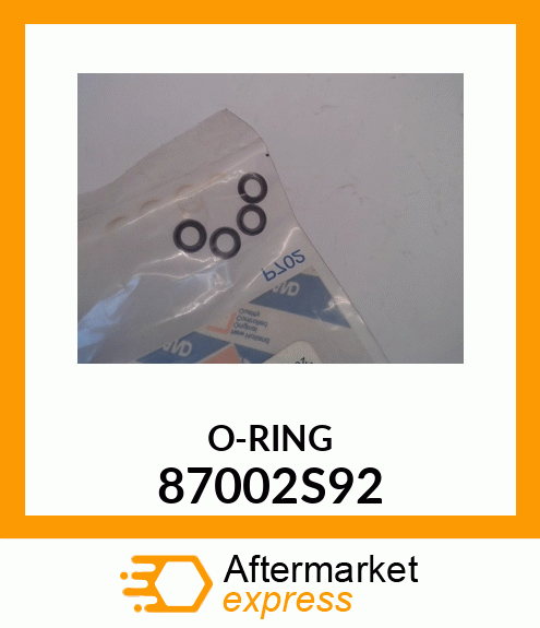 O-RING 87002S92