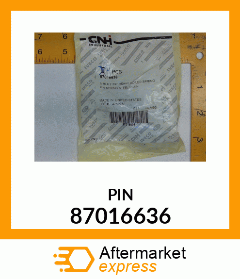 PIN 87016636