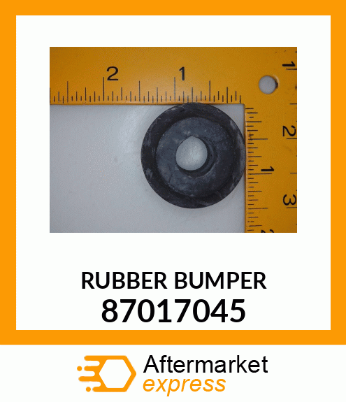 RUBBER BUMPER 87017045