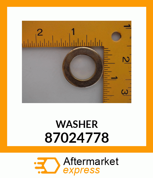 WASHER 87024778