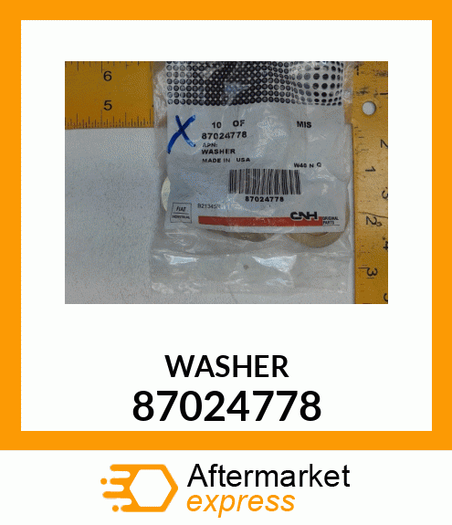 WASHER 87024778