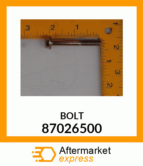 BOLT 87026500