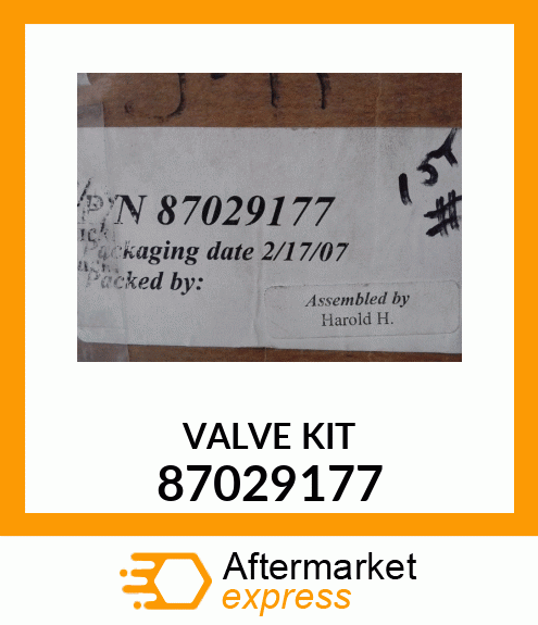 VALVE KIT 87029177