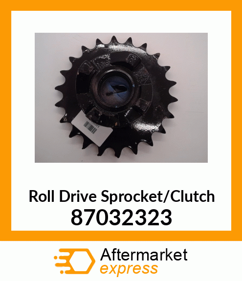 Roll Drive Sprocket/Clutch 87032323