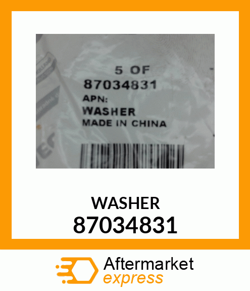 WASHER 87034831