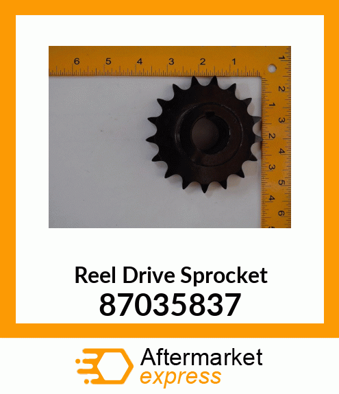 Reel Drive Sprocket 87035837