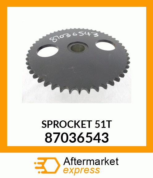 SPROCKET 51T 87036543